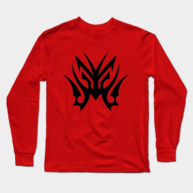 tribal tattoo Long Sleeve T-Shirt by wizooherb